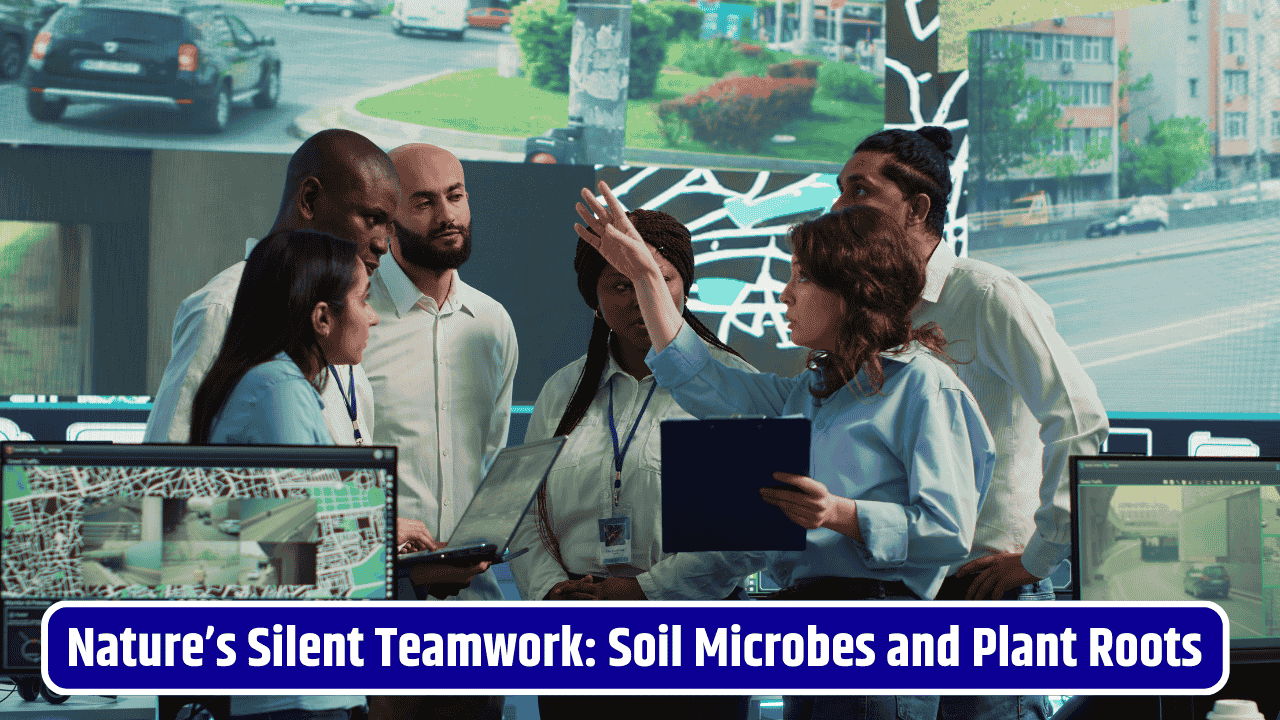 How Soil Microbes and Plant Roots Work Together to Maintain Earth’s Health