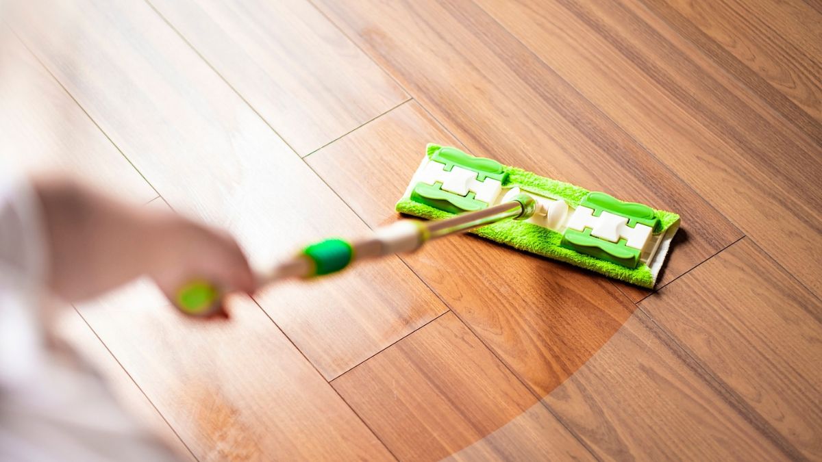 Floor Cleaning Hack