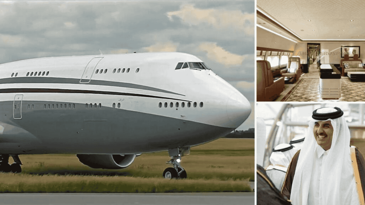 U.S. converting donated $400M Qatari jet into presidential fortress.